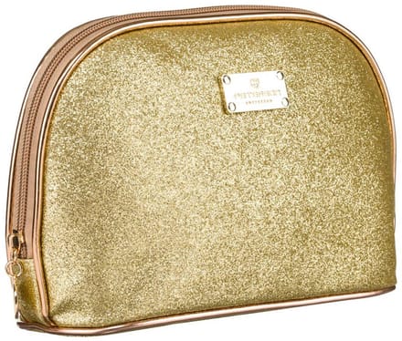 Peterson Brokatserie - Make-up tasje - Goudkleurig - Met Rits
