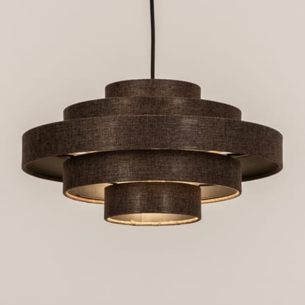 Lumidora Hanglamp 75094 - JULIA - E27 - Bruin - Metaal - ⌀ 50 cm