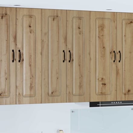 vidaXL - Vaatwasserpaneel - Kalmar - Artisan - Eiken - 60 - x - 31 - x - 100 - cm