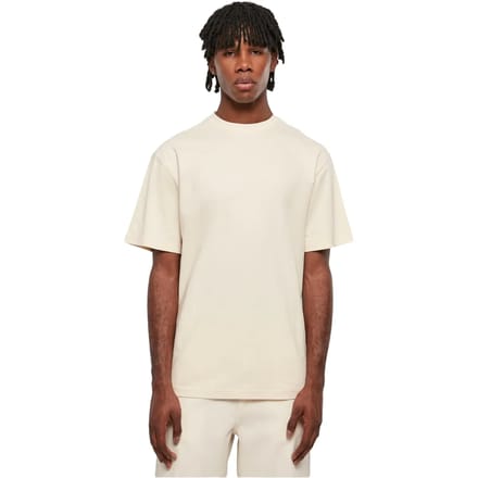 Urban Classics - Tall Heren Tshirt - 4XL - Ivoorkleurig