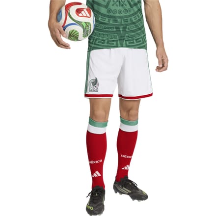 Adidas Mexico Korte Broeken Heren - Wit - Maat M - Poly Mesh