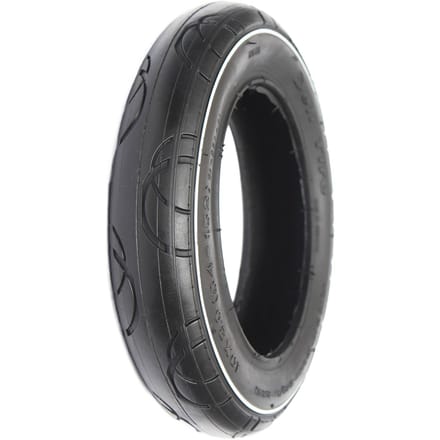 Banden met binnenband Sa-259 10X2.0 Zwart/Wit L