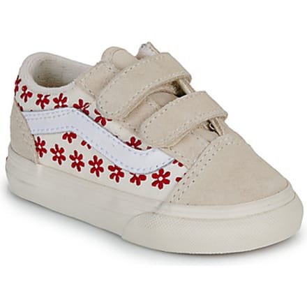 Vans Old Skool V Chantilly Floral Sneakers - Meisjes - Beige