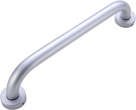 Veiligheidsbeugel Badkamer - Steun Handgreep - Veilig Douchen - Antislip Ontwerp - 30 cm Lengte - Zilverkleurig