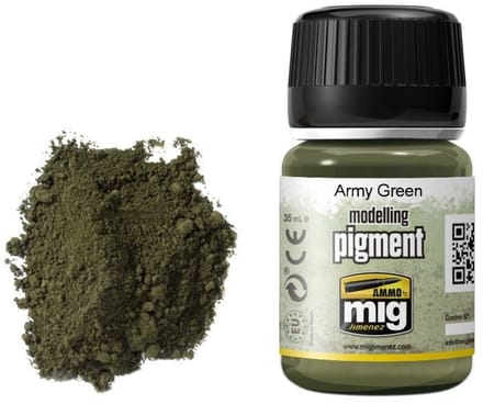 AMMO by Mig Jimenez Modelbouwdecoratie - MIG 3019 Army Green Effecten potje