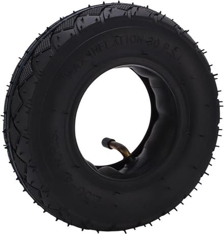Allecto - 2.50-4 binnenband - Duurzaam en comfortabel - Rubber
