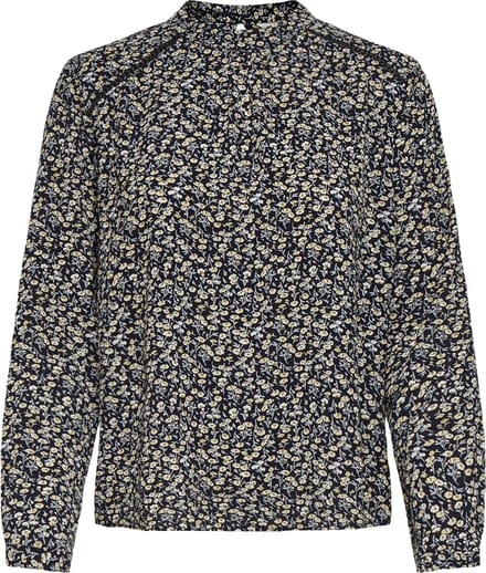 ONLY ONLNEW MALLORY  L/S BLOUSE AOP WVN NOOS Dames Top - Maat 36