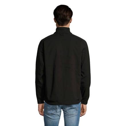 SOLS Heren Relax Soft Shell Jas (Zwart)