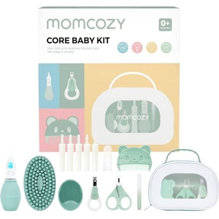 momcozy All-in-1 Core Baby Kit Groen, Wit