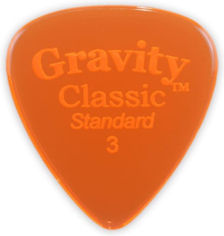 Gravity Guitar Picks GCLS3P Classic Standard 3,0 mm - Plectrum