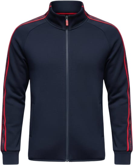 OMBRE Sweater - Regular Fit - Katoen - Lange Mouw Marine M