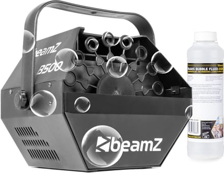Bellenblaasmachine - BeamZ B500 + 250ml bellenblaasvloeistof concentraat