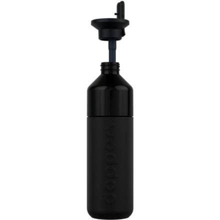 Dopper Insulated Thermosfles - Blazing Black x Flip Straw - 580 ml