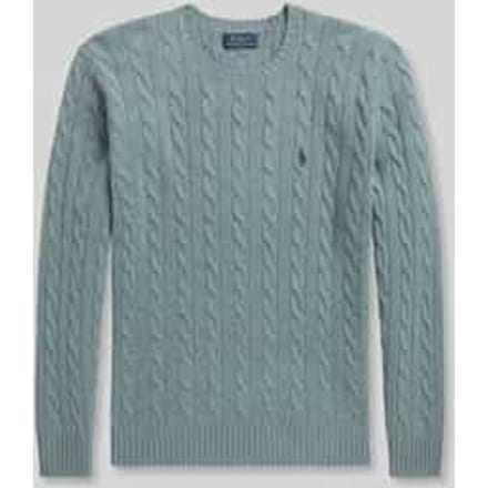 Regular fit pullover van mix van wol en kasjmier