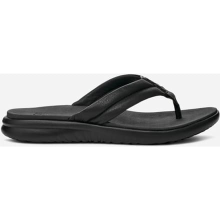 UGG® Union Flip Flop II for Men in Black, Leather