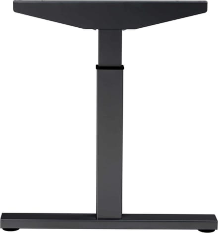 Hoogte verstelbaar T-poot bureau Quick breed 200CM diep 100CM bladkleur Wit framekleur Wit (RAL9010)
