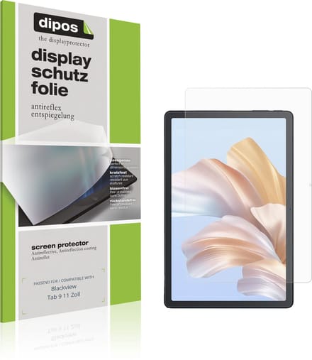 dipos – 2x Matte Beschermfolie geschikt voor Blackview Tab 9 11 Zoll | Krasbestendige & antireflecterende Screenprotector Ultra-Thin