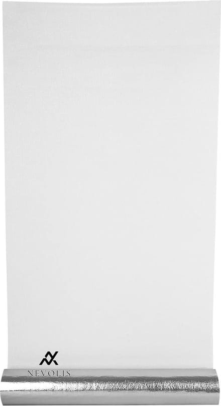 Nevolis Self-Adhesive 3D Wall Panels Stone Look Brick Waterproof White 10M .