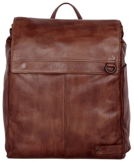 Leren Laptop Rugzak - 15.6 inch - Ted - Donkerbruin