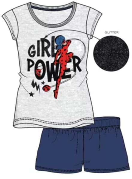 Miraculous Ladybug Power korte pyjama's voor kinderen 5 - 6 jaar / 110 - 116 cm