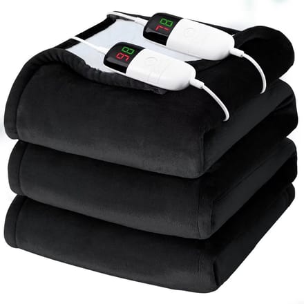 Extra Grote Elektrische Deken voor Queensize Bed met Dubbele Bediening en Timer