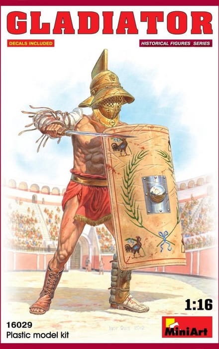 Miniart - Gladiator (Min16029) - modelbouwsets, hobbybouwspeelgoed voor kinderen, modelverf en accessoires