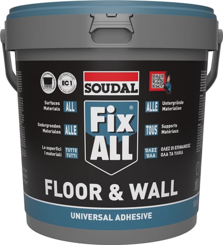 Fix All Soudal lijm | 4 kilo | voor 6 M² |