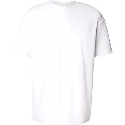 Urban Classics - Loose Fit Structured Heren Tshirt - S - Wit