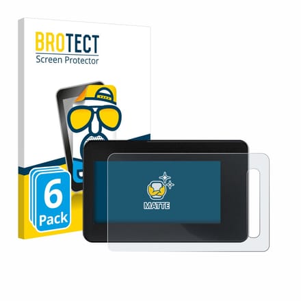 BROTECT - Screenprotector voor Shimano Steps SC-EN600 - Folie Beschermfolie matte 6 Stuks
