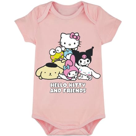 Hello Kitty - Anime Body voor babys - Hello Kitty And Friends - voor Kinderen - lichtroze