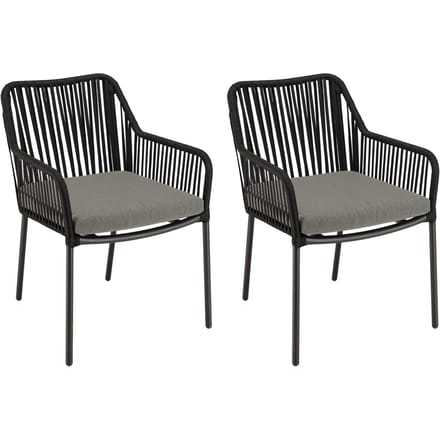 Set van 2 tuinstoelen Malou | Macabane