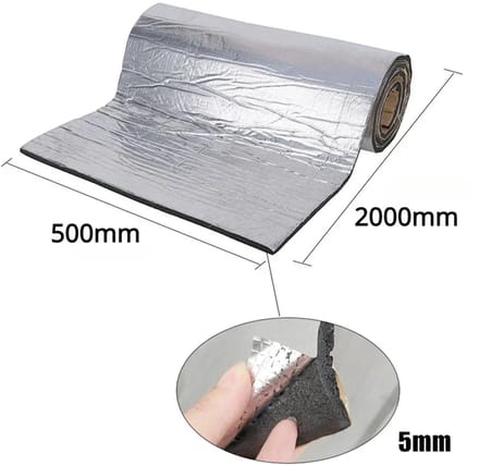 Auto Geluiddempende Mat Premium Serie - Isolatiemat - Upgrade - -- - 5 mm