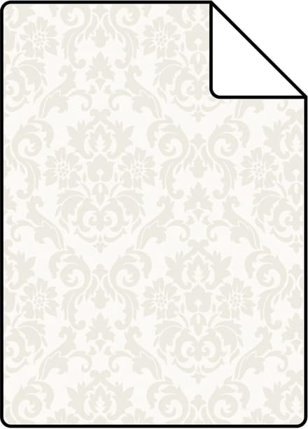 Proefstaal Origin Wallcoverings behang ornamenten wit - 26,5 x 21 cm - 346201-S