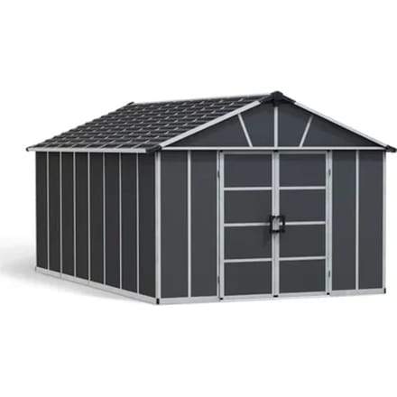 Canopia Metalen Tuinhuis Yukon - Donkergrijs - 519x332cm