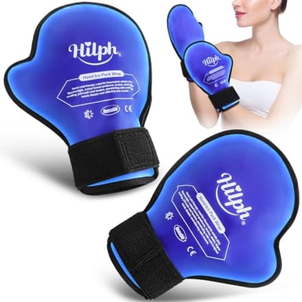 Wrist Hand Hot and Cold Therapy Ice Pack Wrap for Hand Injuries