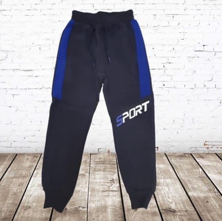 Jongens joggingbroek sport - Blauw - 98/104