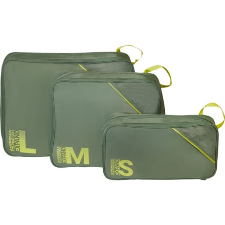 American Tourister packing cube - set van S /M / L 45x34x11 cm - olive lime