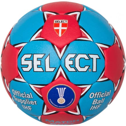 Select Match Soft Handbal - Rood / Geel | Maat: 3