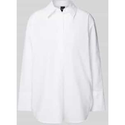 Blouseshirt met platte kraag, model 'Bicona'