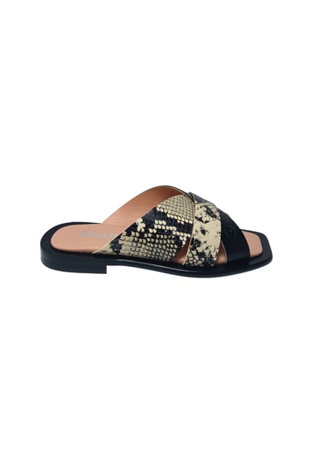 sa28071C9evit95A Pollini Vrouwen leder zwart