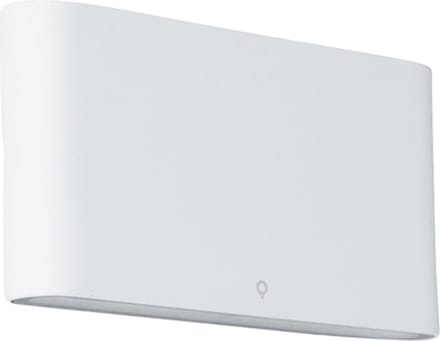 QAZQA batt - Moderne LED Wandlamp voor buiten - 2 lichts - D 30 mm - Wit - Buitenverlichting