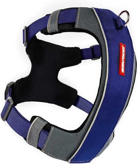 EzyDog X Link Honden Tuigje Hondentraining - Honden Harnas - S - Blauw