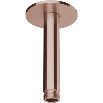 Herzbach DESIGN iX PVD ceiling arm seven round for rain shower 10 cm 21.964810.1.39