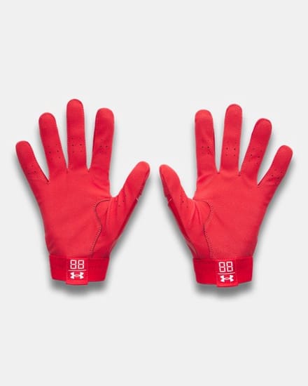 Underarmour Clean up - Batting gloves - Slaghandschoentjes - Red - 2025 - Medium