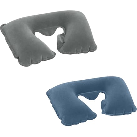 Reiskussen croissant 37 x 24 x 10 cm Bestway 67006 blauw