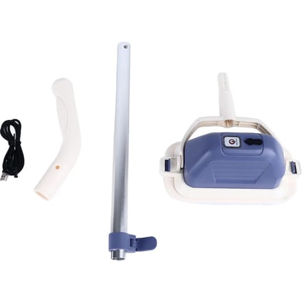 Elektrische Ruitenreiniger Multifunctioneel Afneembaar Hoofd Ergonomisch 2000mAh Arbeidsbesparend Elektrisch white