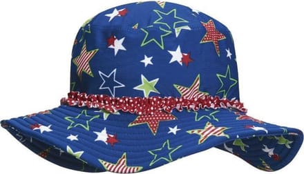 Playshoes zonnehoed marine sterren