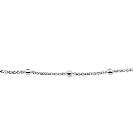 Glams armband anker en bolletjes 3,0 mm - Zilver