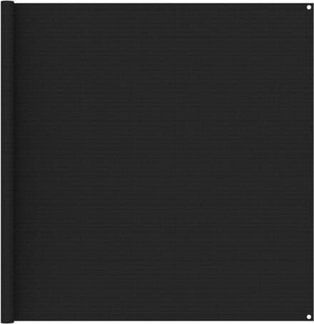 vidaXL - Tenttapijt - 200x200 - cm - zwart