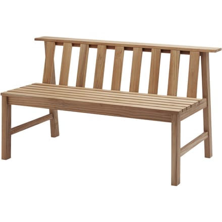 Skagerak by Fritz Hansen - Plank bank - teakhout - bruin